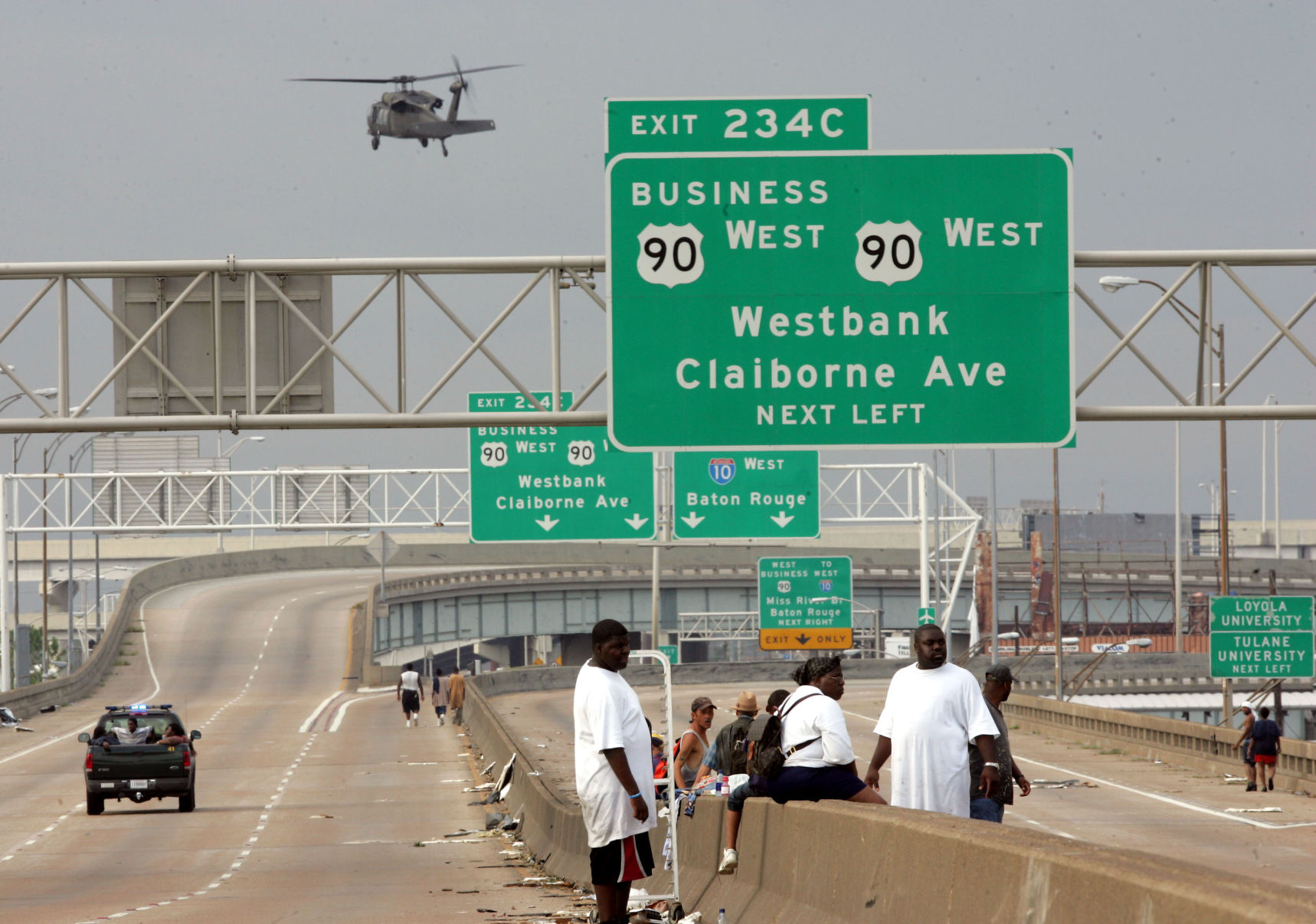 HURRICANE KATRINA EVACUATION